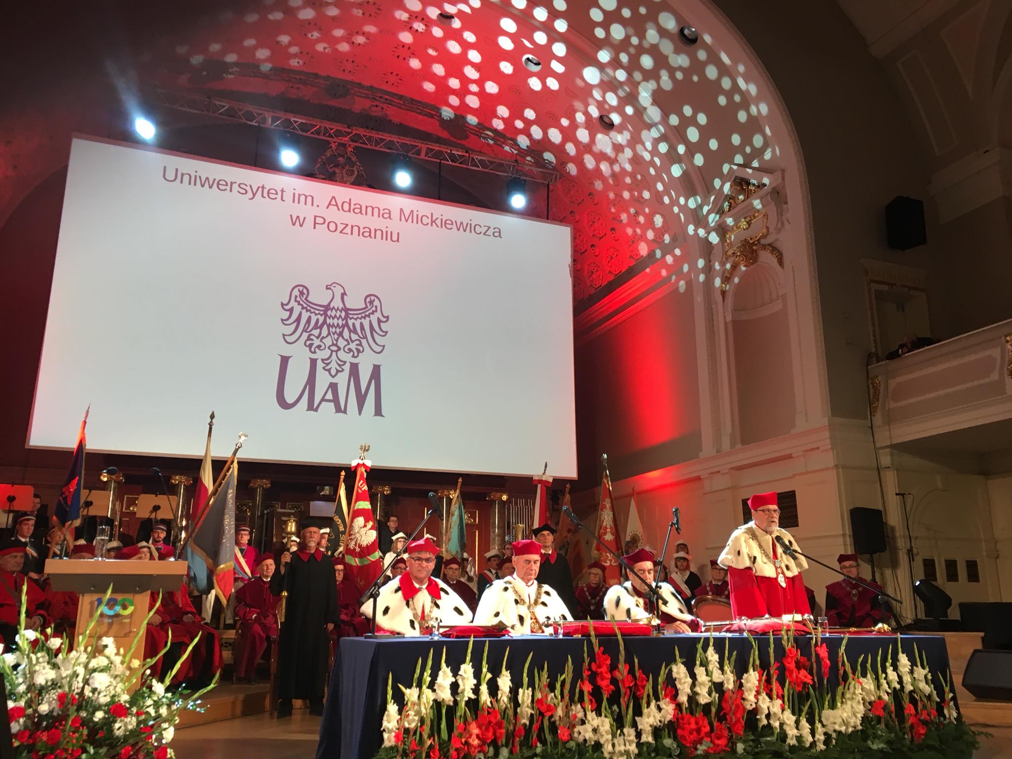 Uroczysta inauguracja obchodów 100-lecia Uniwersytetu Poznańskiego